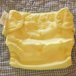 BumGenius Yellow Cloth Diaper